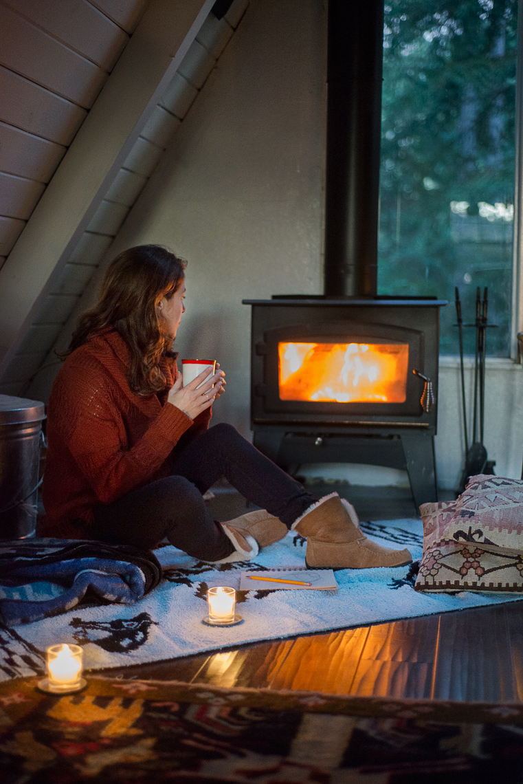 Cozy cabin getaway