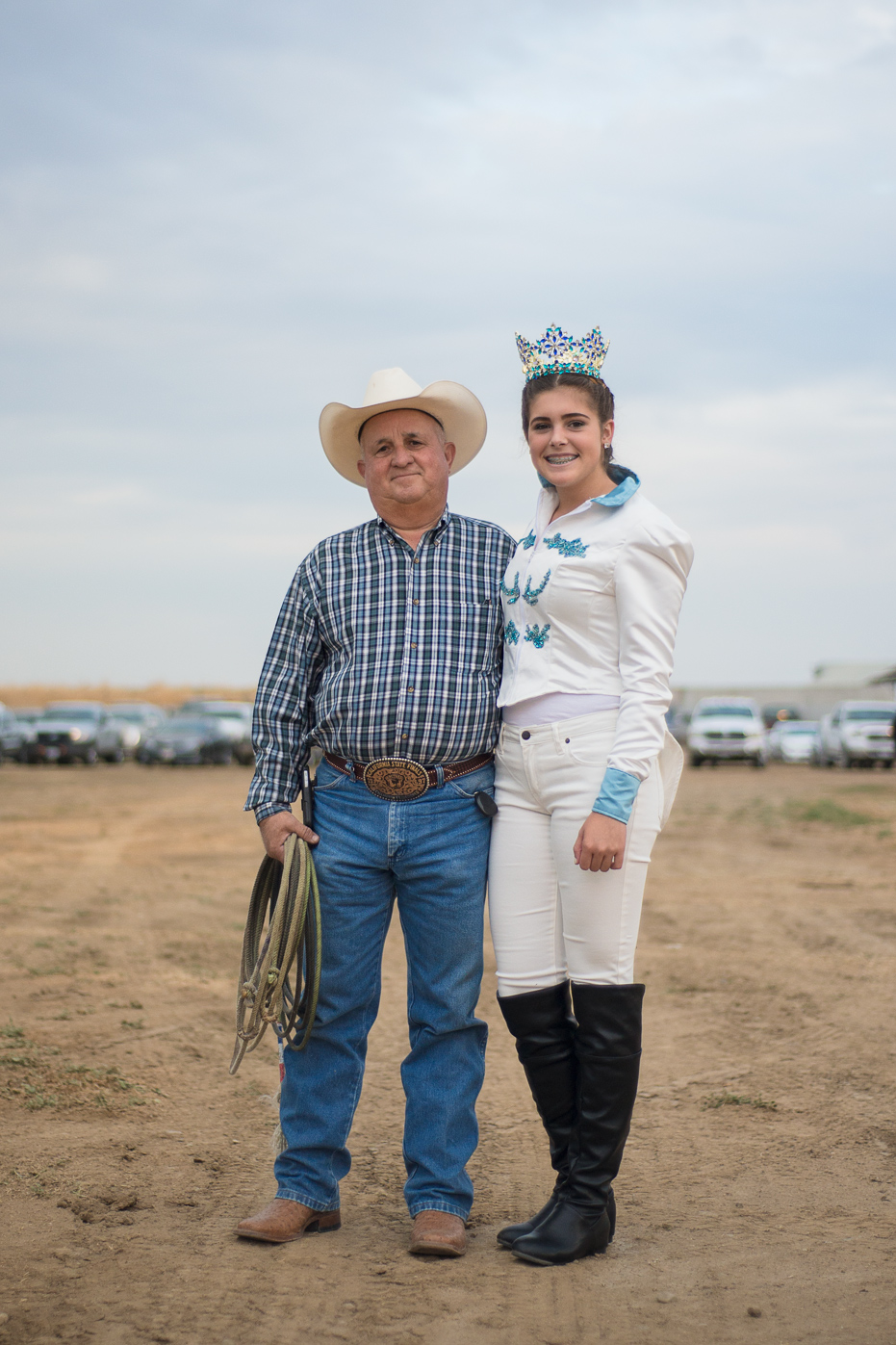 Central valley dairy farmer portrait