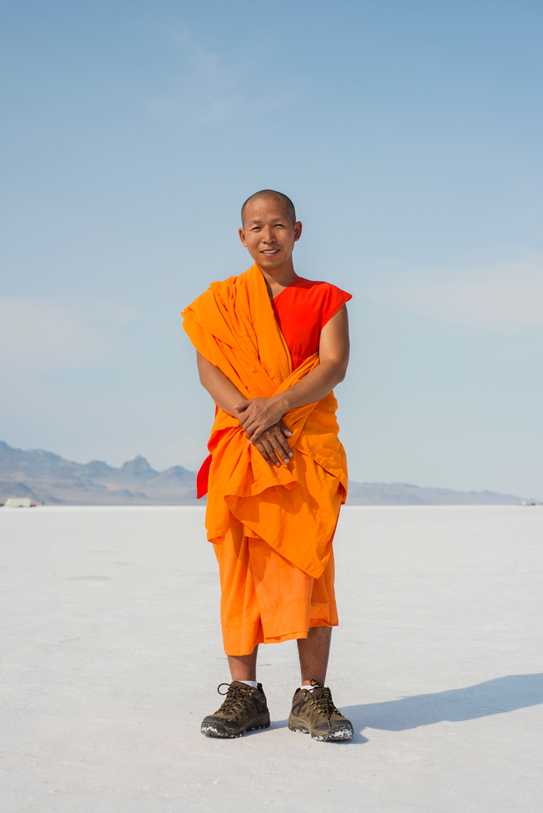 Buddhist monk in Bonneville